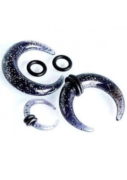 Toptan moda akrilik spiral kulak konik pirsinkler